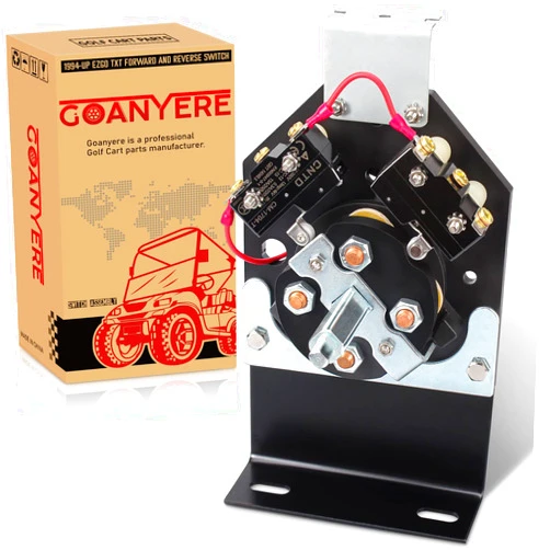 GOANYERE EZGO TXT Forward and Reverse Switch Assembly, Golf Cart Forward and Reverse Switch for 1994-UP Electric EZGO TXT, OEM# 70578-G01