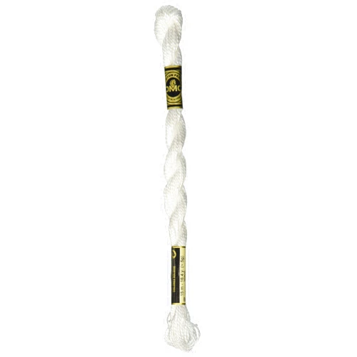 DMC Pearl Cotton Skein Size 3 16.4yd, White