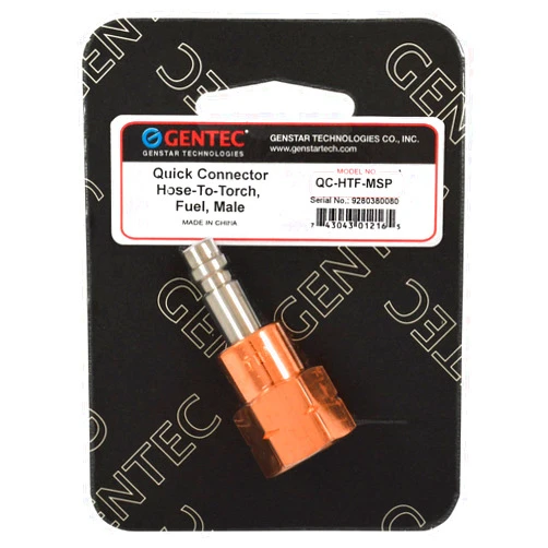GENTEC, QC-HTF-MSP, Quick Connector Male Half of QC-HTF Skin Packed