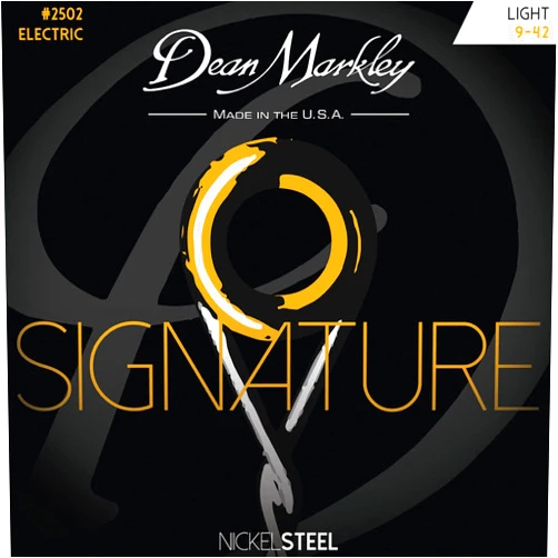 Dean Markley NickelSteel Light 2502 Electric Guitar Strings (.009-.042)