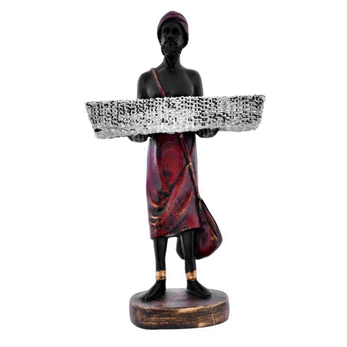 Generic Shlok & COResin Modern Art Men Statue for Living Room and Home Decor, Showpiece for Living Room, Table Decor