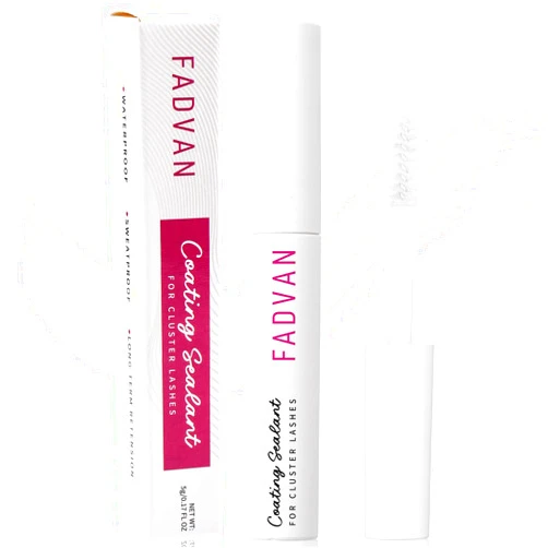 FADVAN Lash Sealant for Eyelash Extensions Overnighter Lash Sealer For Cluster Lashes DIY Lash Extension Coating Long-Lasting 2 Weeks Lash Seal By FADVAN (5ml, Clear)