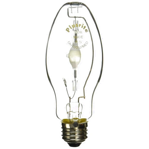 Plusrite 1004 100W ED17 Pulse Start Metal Halide Unprotected Arc Tube with Medium Base