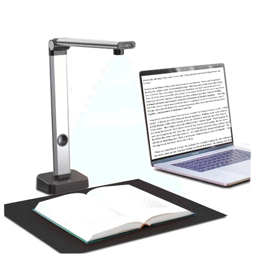 JOYUSING 14MP HD Document Scanner, Capture Size A3, Smart Multi-Language OCR, Convert to PDF/Word/Txt/Excel on Windows and PDF on Mac System