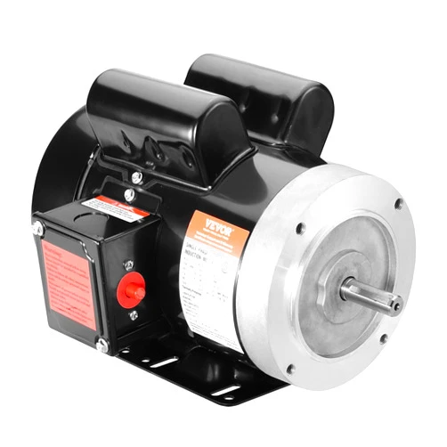 VEVOR 1.5HP Electric Motor 1725 RPM, AC 115V/230V, 56C Frame, Air Compressor Motor Single Phase, 5/8