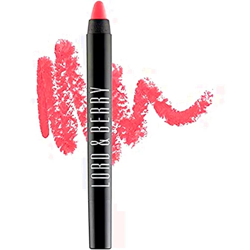 Lord & Berry 20100 Crayon Matte Lipsticks Intense Color With Soft & Creamy Touch Enriched With Vitamin E Hydrating Long Lasting Lipstick For Women, Vegan & Cruelty Free Makeup Set