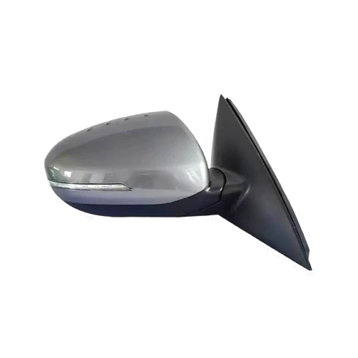 KOZPUS Car Outer Rearview Side Mirror Assembly Compatible With KIA Optima K5 2011 2012 2013 2014 2015 5/8PINS(8PINS Silver A-RH)