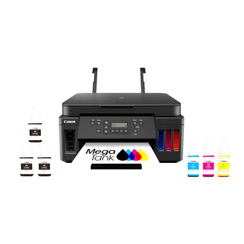 Canon PIXMA G6020 All-in-One Supertank Wireless (Megatank) Printer, Copier and Scan with Mobile Printing, Black, Works with Alexa