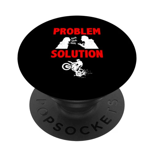 Problem Solution Hobby Dirt Track Racing Dirt Track Racing Driver Problem Solution Hobby PopSockets Swappable PopGrip