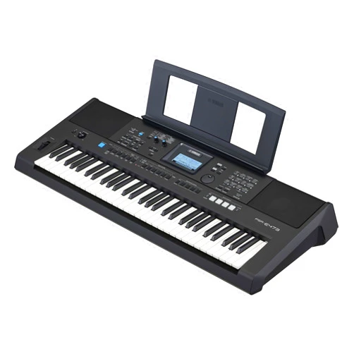 Yamaha, 61-Key Touch-Sensitive Advanced Portable Keyboard with Power Adapter, (PSRE473)