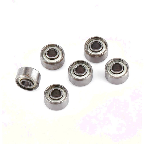 EVGATSAUTO Mini Rollers Bearing, 10pcs Mini Ball Bearings 693ZZ Small Double Shielded Bearing Replacement Parts 3 * 8 * 4mm