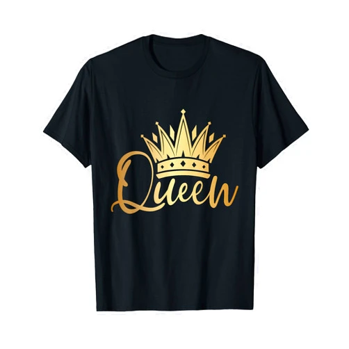 Outstading Gifts for Melanin Queen Crown T-Shirt