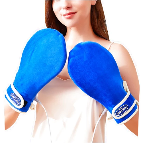 CAMECO Electric Heated Mittens for Hands & Fingers, Heating Pad & Gloves for Carpal Tunnel, Arthritis, Tendonitis Pain Relief, Auto Shut Off Heat Therapy Hands Warmers for Men Women, 86-158℉ (A Pair)