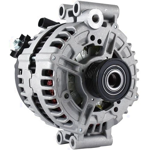 DISCOUNT STARTER & ALTERNATOR DSA 180 Amp, 12 Volt Alternator Compatible With/Replacement For BMW X3 3.0L 2007 2008 2009 2010 12-31-7-550-968, 12-31-7-551-256, 12-31-7-555-926, 0-121-715-012, 0-121-715-112 2.177in Pulley OD