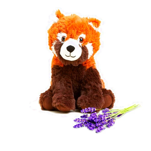 Warmies Microwavable & Weighted Stuffed Animals, Red Panda - Heated Stuffed Animal Plushie for Warmth & Comfort - Cute Soft Plush Toys for Adults & Children (Boys, Girls, Babies & Toddlers)