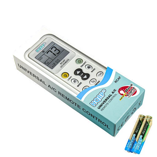 HQRP Universal A/C Remote Control Compatible with Trane Air Conditioner/Fahrenheit displaying