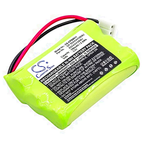 HLILY Replacement for Battery Phone Mate PM139BAT, PMP3905, PMP3950, PMP3955, PMP3980, PMP3985 3.6V/700mAh