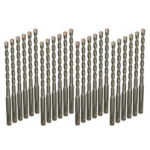 VALYRIANTOOL 24-Pack 3/16 Inch x 6 Inch SDS Plus Rotary Hammer Drill Bits Set, Carbide Tipped for Brick, Masonry, Stone and Concrete (3/16