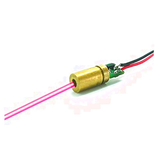 MXTLASER D6mm 635nm 5mW Red Dot Laser Module 3V Industrial Grade APC Driver