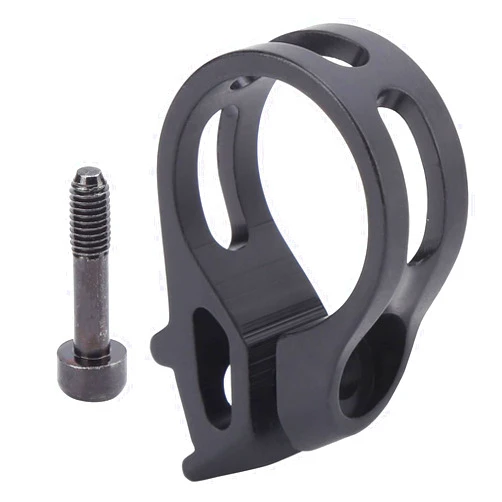 HERCHR Bike Shifters Clamp, 22.2mm Clamp Bike Aluminum Alloy Trigger Clamp Assembly Brake Shifter Clip Bicycle Shifters Clamp Bike Clamp Trigger Clamp Assembly Bike Trigger Clamp for X7/X9/X0/XX/XO1/XX1