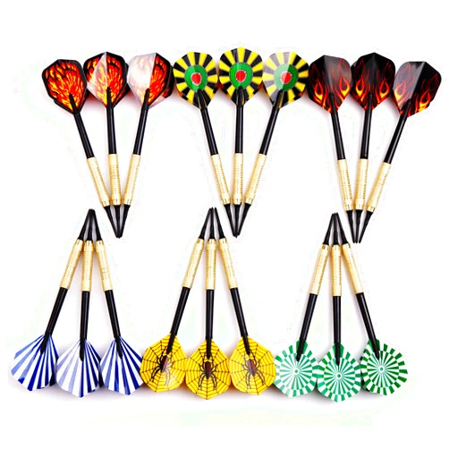MaxMau Soft Tip Darts for Electronic Dartboard Plastic Point Dart with Standard Dart Flights 18 Darts