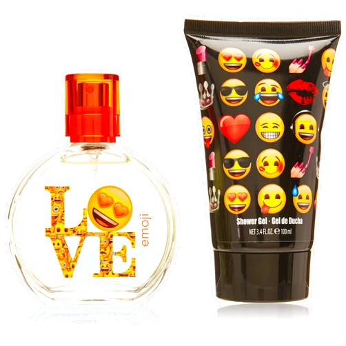 Air-Val International 2 Piece Emoji Love & Eau de Toilette Spray Gift Set for Kids