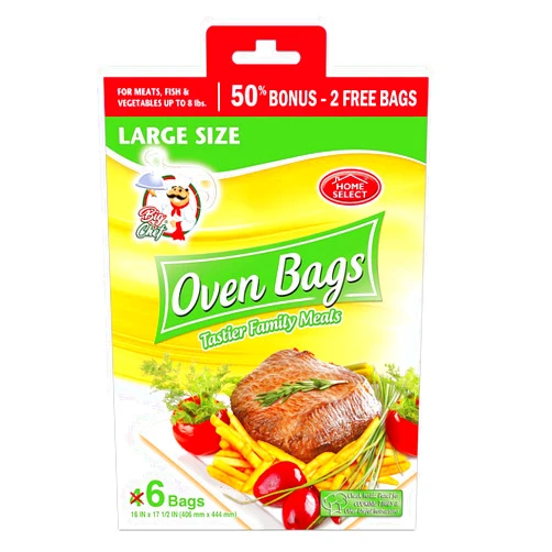 Home Select 10750-4 Oven Bags with 2 Bonus Bags (6 total)