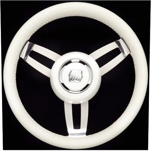 Uflex MOROSINI U/CH/W - White Poly Grip Chrome Hub 13.8