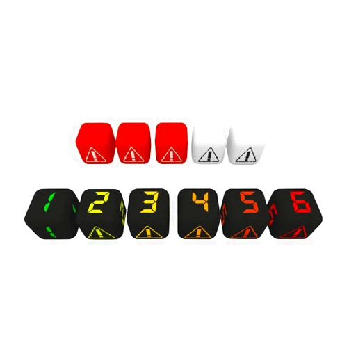 Synapses Games Holy Grail Games | Rallyman: GT - Dice Pack | Strategy Board Game Accessory | Race Cars with Dice | Includes 11 Custom Dice for 1 Player