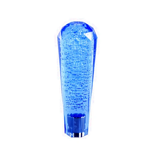 W-POWER JDM Universal VIP Shift Knob Stick Diamond Crystal Transparent Bubble Throw Gear Shifter 150mm (Diamond - Blue)