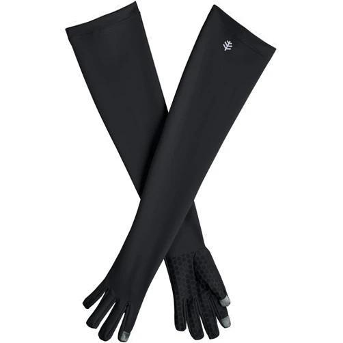 Coolibar UPF 50+ Men's Women's Culebra UV Long Sun Gloves - Sun Protective