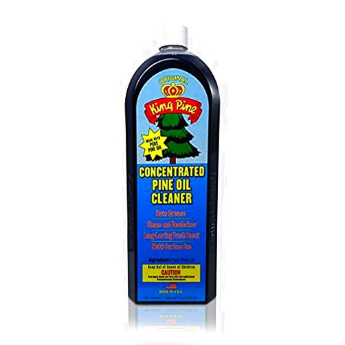King Pine Concentrated Pine Oil, Multi-Surface Cleaner, Industrial Strength, Original Black, 12 fl oz (1)