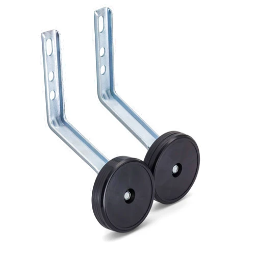 Schwinn Training Wheels for Kids Bikes, Fits 12, 14, 16, 18, 20 Inch Wheel Bicycles, Sturdy Steel Brackets, Easy to Adjust, Two Decal Sets Included