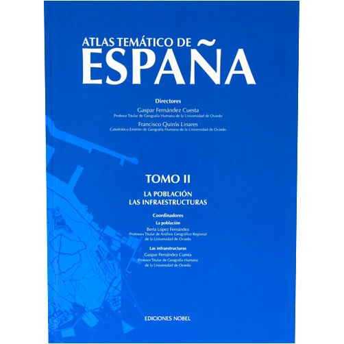 Gaspar Fernández Cuesta,Francisco Quirós Linares ATLAS TEMATICO DE ESPAÑA Nº 2: Cartoné