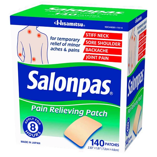 Salonpas Pain Relief Patches, 2.83