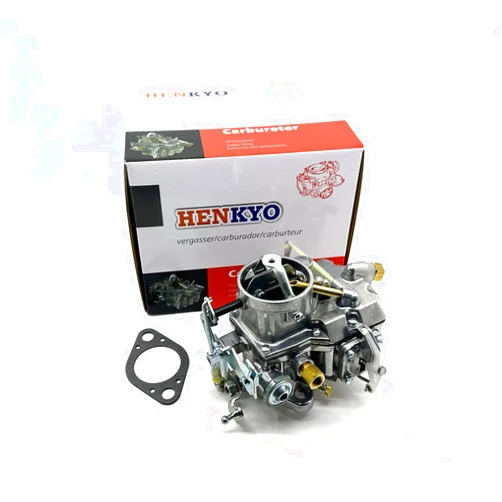 HENKYO Autolite 1100 1 barrel Manual Choke Carburetor For 1963-68 Ford Mustang Falcon 200Ci inline 6 cyl automatic transmission.F100 truck 223 & 262 cubic inch engines.Passenger side installation choke cable