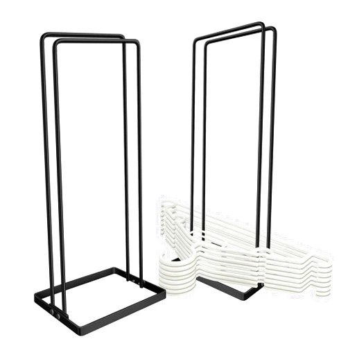 TXINBT 2 Pack Hanger Organizer,Clothes Hanger Stacker for Closet Laundry Room，Can accommodate 110 Wire Hangers，Hanger Storage That fits Hangers