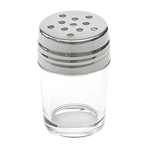 American Metalcraft GLACT2 Shaker, Glass W Cheese Top,2 oz.