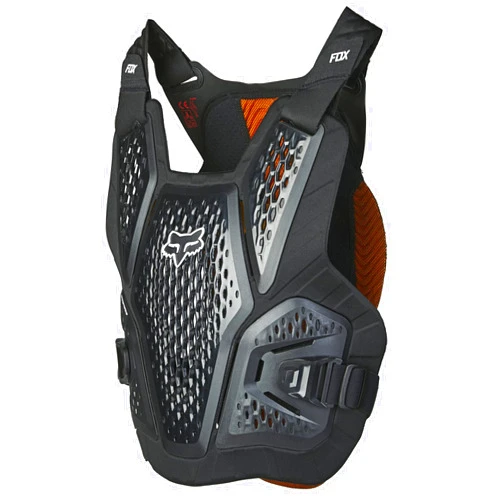 Fox Racing Raceframe Impact SB CE D3O Motocross Chest/Back Protector, Black, L/XL