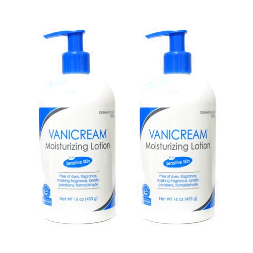 Vanicream Moisturizing Lotion, Pump, 16 Ounce (Pack of 2)