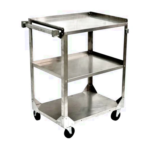 CenPro 28W-120 - Commercial NSF Medium Duty Utility Cart - 3 Shelves - 500 lb. Weight Capacity - 15-1/2