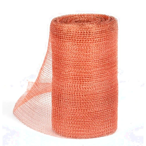 HNYSDZSW Copper Mesh, 5 Inch x 9.8ft Rustproof Rodent Copper Wire Roll, for Mice & Rodent Defense or Gap Copper Blocker Stuff-fit Wire Mesh（5 Inches x 9.8 ft)