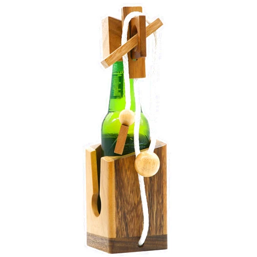 BSIRI Gifts Bottle Puzzles Games for Adults Party Brain Teaser Hard Puzzle Board Games for Adults Box Lover Funny Fit Bottle Game Gadgets 3D