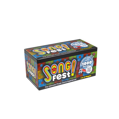 SongFest! The New Music Trivia Game | 1000 Questions, 4 Categories and 5+ Decades | QR Song Hints Play The Music You Remember