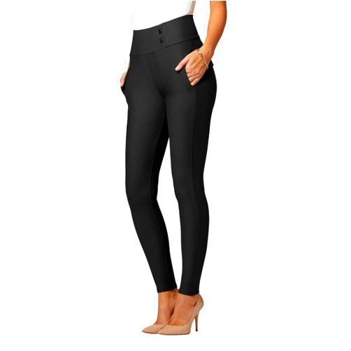 Conceited Dress Pants Women - Stretchy - Tummy Control - All Day Comfort Wear to Work - Womens Pants in Regular and Plus Size