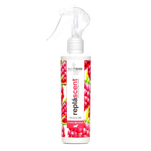 Isle of Dogs Replascents Odor Neutralizing Spray, Red Berries & Champagne, 8 Ounce (732-8)
