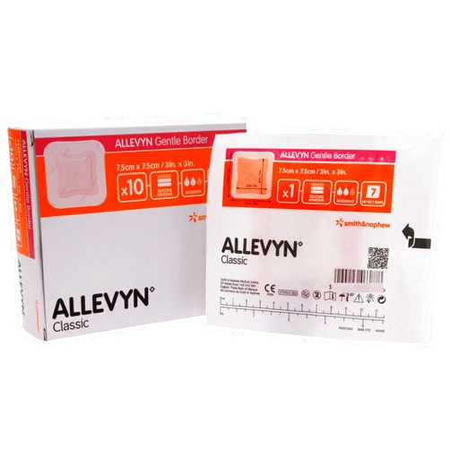 Allevyn Smith and Nephew 66800276 Allevyn Gentle Border Dressing 3