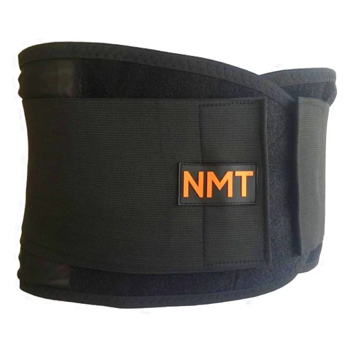 NeoMedinaTech Back Brace by NMT ~ Lumbar Support Black Belt ~ Posture Corrector ~ Pain Relief from Arthritis, Sciatica, Scoliosis, Backache, Slipped Disc, Hernia, Spinal Stenosis ~ Injury Prevention ~ 4 Adjustable Sizes -'L' Fits Waist 34-40