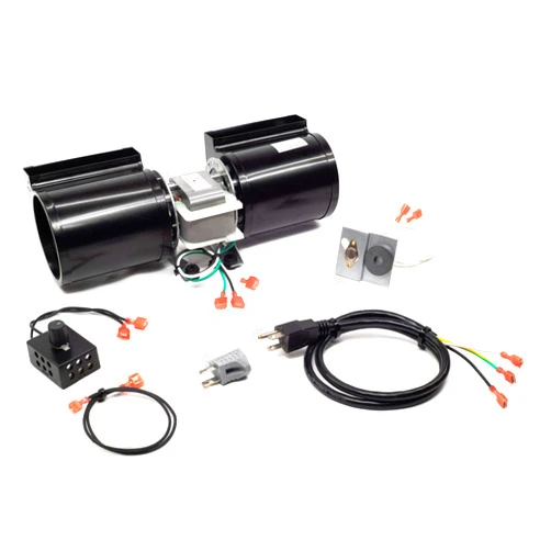 FireplaceBlowersOnline GFK-160 Fireplace Blower Kit for Heat N Glo, Hearth and Home, Quadra Fire, GTI, Fasco, Regency, Royal, Jakel, Nordica, Rotom | Ball Bearing, Quiet, High Air Flow