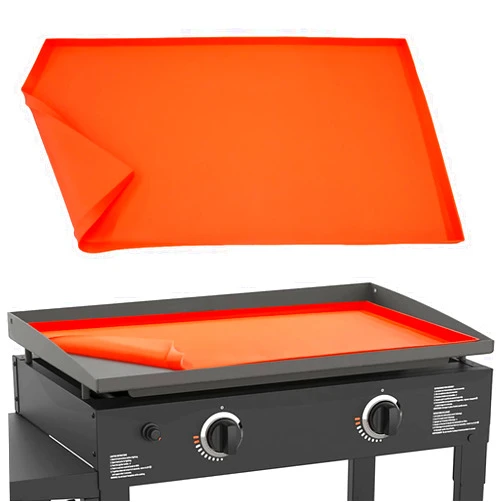 Hoomdabox 28'' Griddle Silicone Protective Mat Cover for Blackstone 28 Inch Gas Griddle, Heavy Duty Food-grade Griddle Mats Cover Grill Protective Covers(Not fit 28XL/Pro Series)